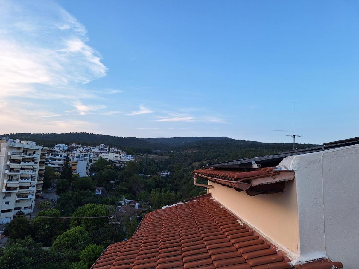 Sunset Rooftop Apartment Солун Екстериор снимка
