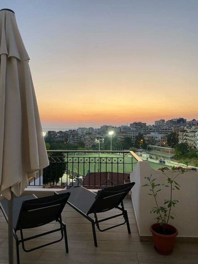 Sunset Rooftop Apartment Солун Екстериор снимка